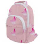 Pink Fairies Rounded Multi Pocket Backpack