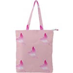 Pink Fairies Double Zip Up Tote Bag