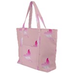 Pink Fairies Zip Up Canvas Bag