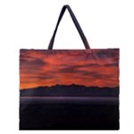 Las Aguilas Viewpoint, El Chalten, Argentina Zipper Large Tote Bag