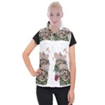 Pug Lover Coffee Women s Button Up Vest