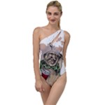Pug Lover Coffee To One Side Swimsuit