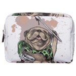 Pug Lover Coffee Make Up Pouch (Medium)