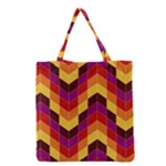 Geometric  Grocery Tote Bag