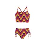 Geometric  Girls  Tankini Swimsuit