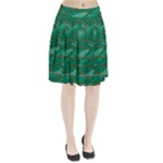 Colors To Celebrate All Seasons Calm Happy Joy Pleated Skirt