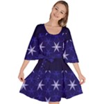 Bluestars Velour Kimono Dress