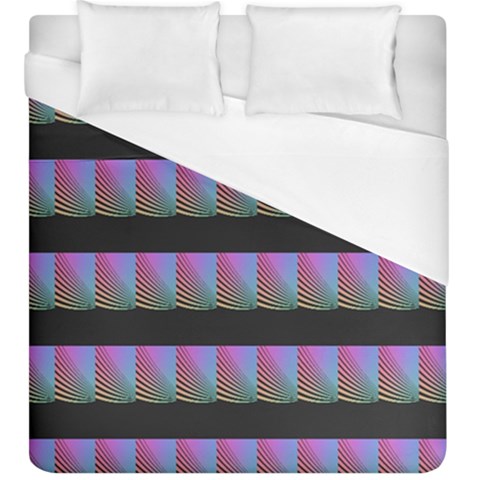 Digital Illusion Duvet Cover (King Size) from ArtsNow.com