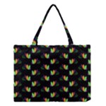 Digital Flowers Medium Tote Bag