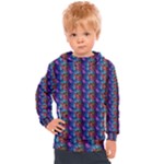 Abstract Illusion Kids  Hooded Pullover
