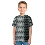 Skull Pattern Kids  Sport Mesh Tee