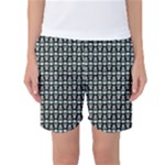 Skull Pattern Women s Basketball Shorts