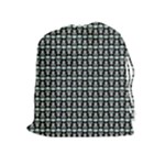 Skull Pattern Drawstring Pouch (XL)