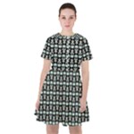 Skull Pattern Sailor Dress