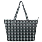 Skull Pattern Full Print Shoulder Bag