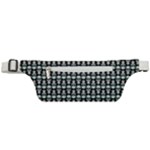 Skull Pattern Active Waist Bag