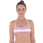 Demigirl Pride Flag LGBTQ Halter Bandeau Bikini Top