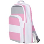 Demigirl Pride Flag LGBTQ Double Compartment Backpack
