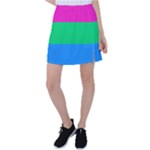 Polysexual Pride Flag LGBTQ Tennis Skirt