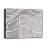 Wavy Blocks Deluxe Canvas 16  x 12  (Stretched) 