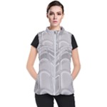 Wavy Blocks Women s Puffer Vest