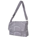 Wavy Blocks Full Print Messenger Bag (S)