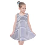 Wavy Blocks Kids  Summer Dress