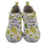 Yellow Flowers Athletic Shoes