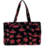 Red Roses Canvas Work Bag