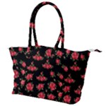 Red Roses Canvas Shoulder Bag