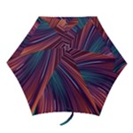 Metallic rainbow Mini Folding Umbrellas