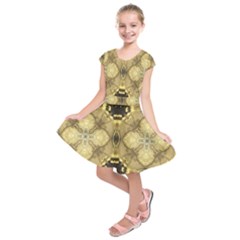 Kids  Short Sleeve Dress 