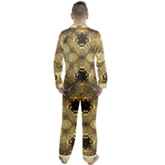 Men s Long Sleeve Satin Pajamas Set 