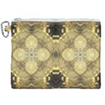 Black and gold Canvas Cosmetic Bag (XXL)