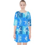 Snowflakes Pocket Dress