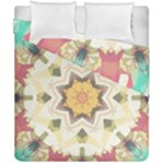 Cute kaleidoscope Duvet Cover Double Side (California King Size)