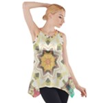 Cute kaleidoscope Side Drop Tank Tunic