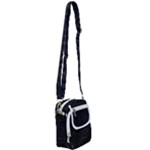 Black and gray Shoulder Strap Belt Bag