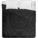 Black and gray Duvet Cover Double Side (King Size)