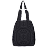 Black and gray Center Zip Backpack