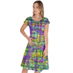 Mosaic Tapestry Classic Short Sleeve Dress