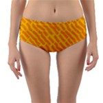 Breaks Reversible Mid-Waist Bikini Bottoms