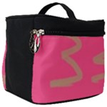 Doodle On Pink Make Up Travel Bag (Big)
