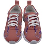 Purple Vines Kids Athletic Shoes
