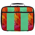 Striped Crystals Full Print Lunch Bag