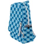 Gray Blue Pattern Travelers  Backpack