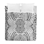 Line  Art Duvet Cover Double Side (Full/ Double Size)