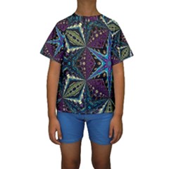 Kids  Short Sleeve Swimwear 