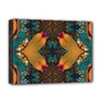 Teal and orange Deluxe Canvas 16  x 12  (Stretched) 