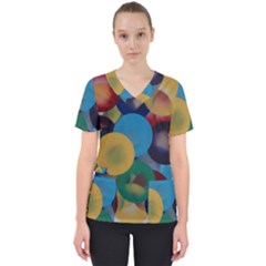 Women s V-Neck Scrub Top 